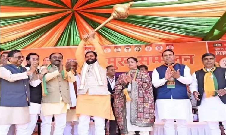लोकतंत्र का आधार है मतदान: सीएम नायाब सिंह