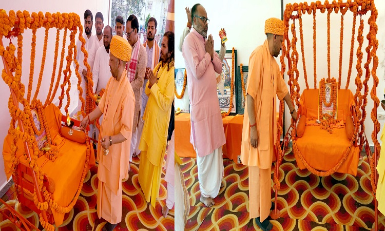 गोरखनाथ मंदिर में मुख्यमंत्री मनाया श्रीराम जन्मोत्सव