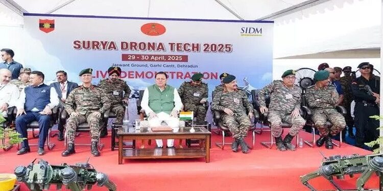 राज्य में आपदा राहत कार्यों के लिए वरदान साबित हो रही है ड्रोन तकनीक: सीएम धामी