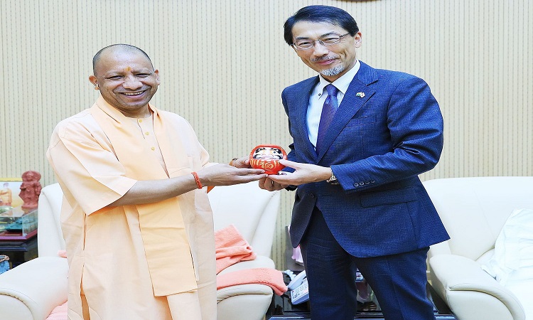 जापानी राजदूत ओनो केइची ने सीएम योगी से की भेंट, 4 प्रमुख क्षेत्रों में बढ़ेगी यूपी-जापान की साझेदारी