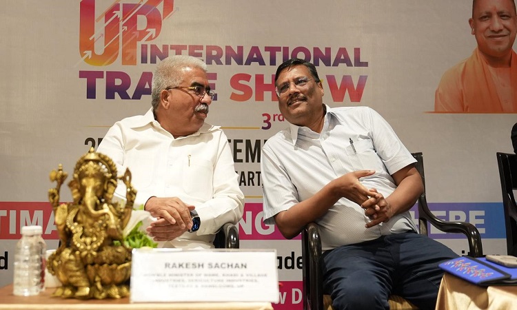 नई दिल्ली में यूपीआईटीएस 2025 का मेगा रोड शो, यूपी के निर्यात विज़न को मिला राष्ट्रीय मंच