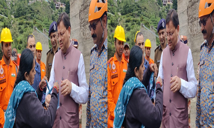 राखी, राहत और रिश्ता – आपदा के बीच मानवीय संवेदनाओं का मार्मिक दृश्य