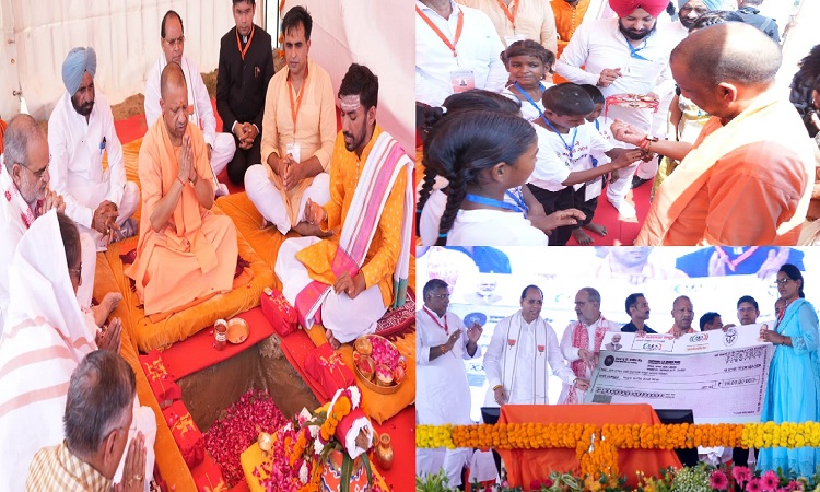 विदेशी बर्बर आक्रांताओं ने हमारे तीर्थों को अपवित्र और नष्ट करने का कार्य किया: योगी आदित्यनाथ