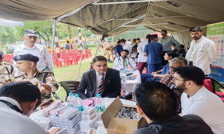 16 सदस्यीय विशेष चिकित्सा टीम धराली-हर्षिल में सक्रिय, मातली में अब तक 70 से अधिक घायलों का उपचार