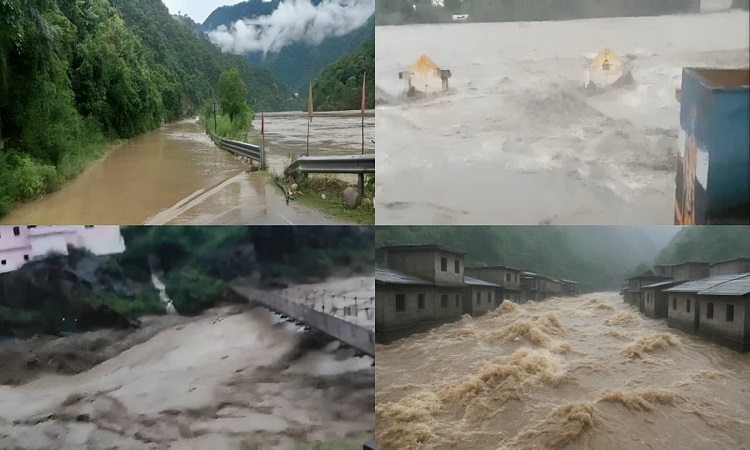 उत्तराखंड में कुदरत का कहर, चमोली और रुद्रप्रयाग में बादल फटने से तबाही