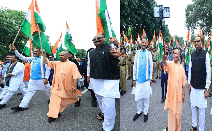 भारत मां, महापुरुषों, क्रांतिकारियों और वीर सैनिकों के प्रति कृतज्ञता का भाव है तिरंगा यात्राः मुख्यमंत्री