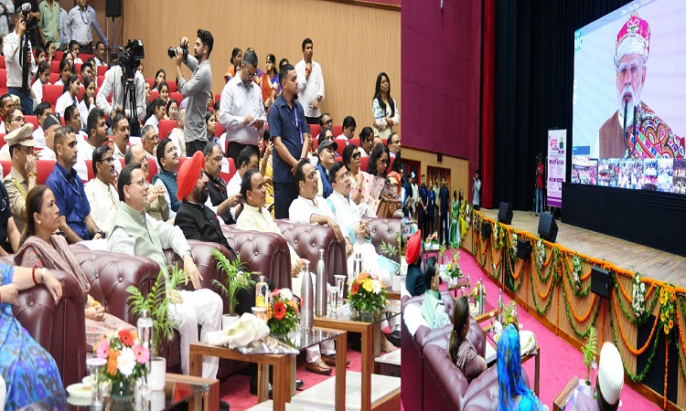 प्रधानमंत्री के नेतृत्व में देश का चहुंमुखी विकास हुआ: मुख्यमंत्री