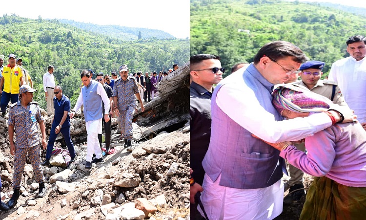 आपदा पीड़ितों से मिले सीएम धामी, हर संभव मदद का दिया भरोसा