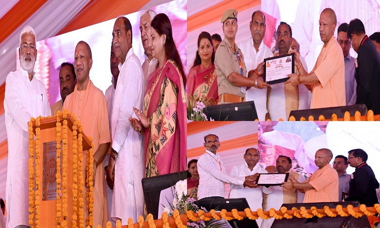 सपा मुखिया को संतों, सामाजिक न्याय के पुरोधाओं में सांप्रदायिकता दिखती है और दंगाइयों में शांति के दूत नजर आते हैंः योगी