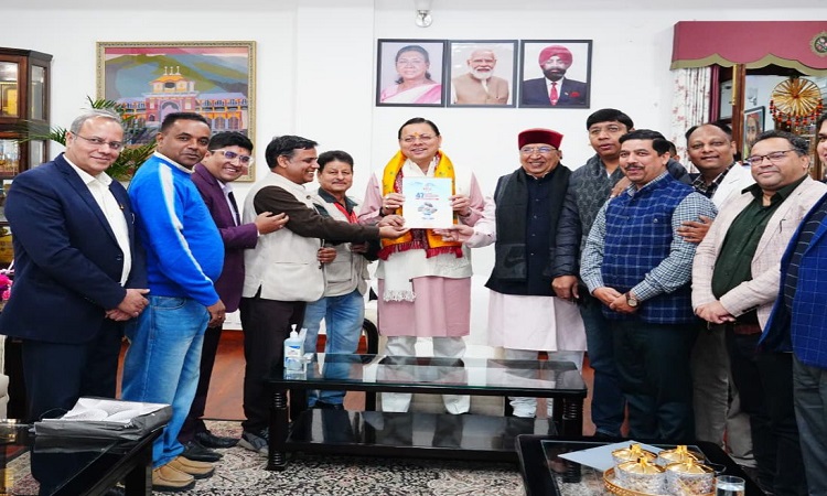 PRSI डेलीगेशन ने सीएम धामी से की भेंट, दून में होने वाले राष्ट्रीय अधिवेशन के लिए दिया आमंत्रण