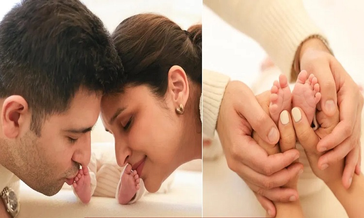 परिणीति चोपड़ा ने दिखाई अपने लड़ाले की पहली झलक, रिवील किया बेटे का नाम