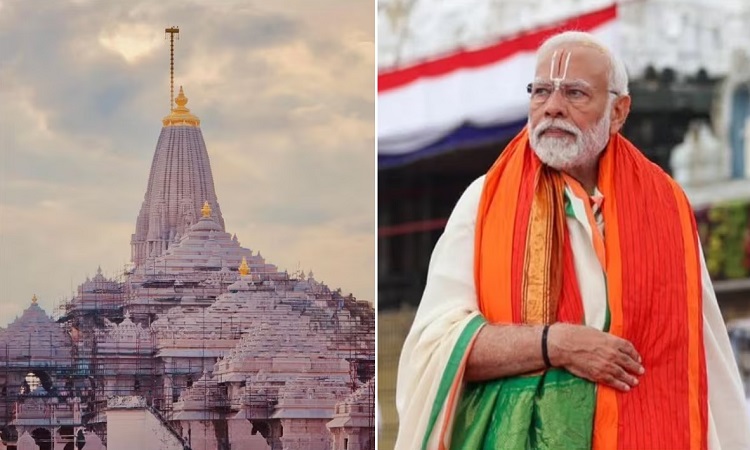 अयोध्या तैयार: 25 नवंबर को प्रधानमंत्री मोदी फहराएंगे राम मंदिर के सातों शिखरों पर भगवा ध्वज