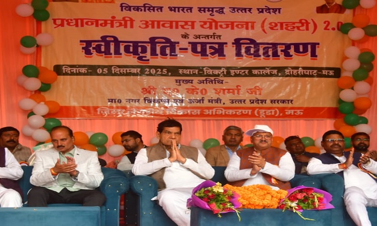 प्रधानमंत्री मोदी का लक्ष्य – देश में कोई भी परिवार बेघर न रहे: ए के शर्मा