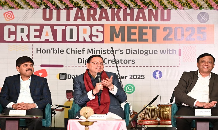 उत्तराखंड के पर्यटन, संस्कृति और लोक उत्पादों को बढ़ावा देने में क्रिएटर्स की बड़ी भूमिका: मुख्यमंत्री धामी