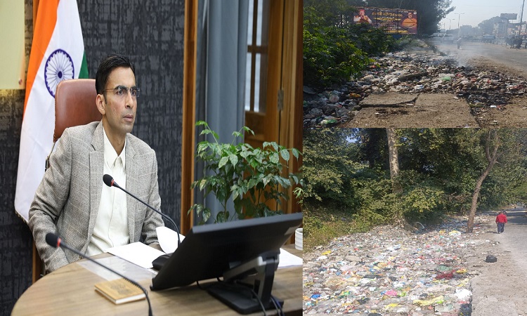 हाइवे पर कूड़े को लेकर डीएम सख्त, संबंधित अधिकारियों को आपराधिक नोटिस जारी