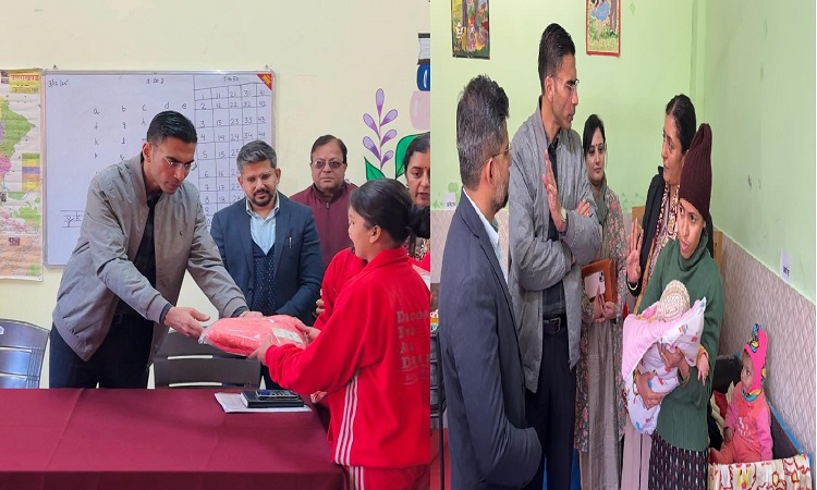 केदापुरम में डीएम का औचक निरीक्षण, नारी निकेतन से शिशु सदन तक परखी व्यवस्थाएं