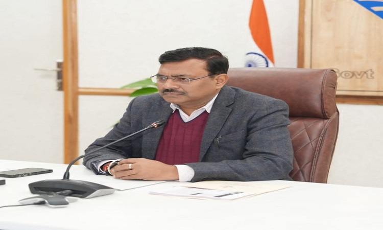 मुख्य सचिव ने प्रधानमंत्री द्वारा शिलान्यासित परियोजनाओं की प्रगति की समीक्षा की