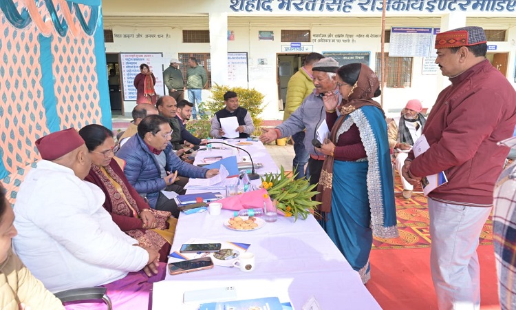 कैम्पों के माध्यम से आमजन की समस्याओं का त्वरित समाधान, योजनाओं का सीधा लाभ