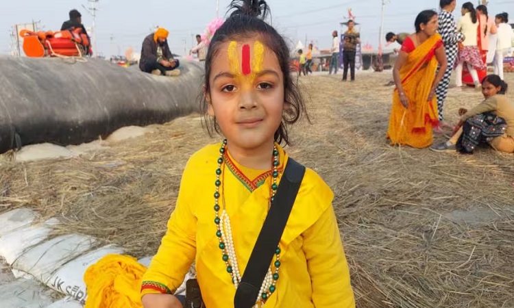 Magh Mela: छह साल के श्रीश बाहुबली महाराज ने जम कर की योगी की प्रशंसा