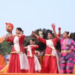 राष्ट्र प्रेरणा स्थल पर दिखी उत्तर प्रदेश के उत्सव की सतरंगी छटा