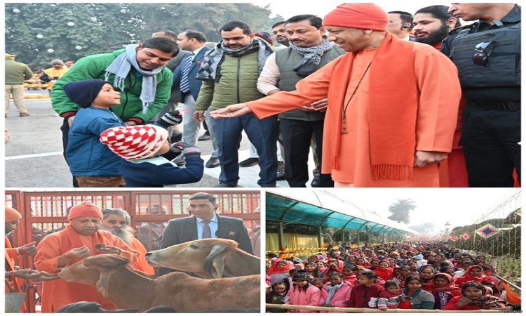 गोरखनाथ मंदिर में उमड़ा आस्था का ज्वार