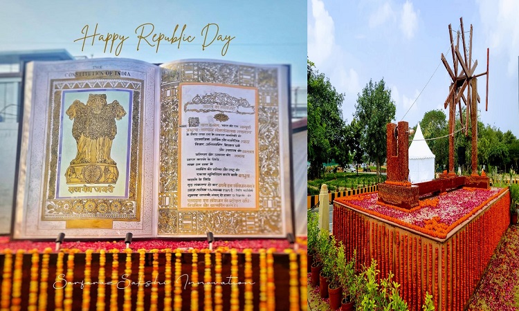 देश के लिए मिसाल : कचरे को रिसाइकिल कर बनाया अनोखा संविधान पार्क