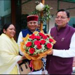 नवनियुक्त मंत्रियों ने मुख्यमंत्री धामी से की शिष्टाचार भेंट