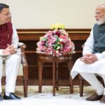 प्रधानमंत्री नरेंद्र मोदी से मिले सीएम पुष्कर सिंह धामी, उत्तराखंड आगमन का दिया निमंत्रण