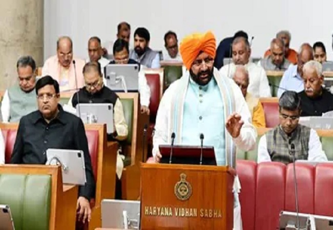 मुख्यमंत्री नायब सिंह सैनी ने बतौर वित्त मंत्री पेश किया अपना दूसरा बजट