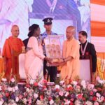 राष्ट्रपति ने श्रीराम जन्मभूमि मंदिर में की श्रीराम यंत्र की प्रतिष्ठापना