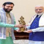CM नायब सैनी ने प्रधानमंत्री मोदी से की मुलाकात
