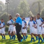 गंगटोक में PM मोदी का अलग अंदाज, बच्चों संग खेला फुटबॉल