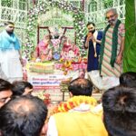 केशव मौर्य ने ठाकुर बांके बिहारी महाराज के किए दर्शन, प्रदेश की खुशहाली की कामना की