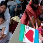 प्रतीक यादव को मासूम बेटी की अनोखी विदाई, गंगा में बहाया ‘आई लव यू’ का कार्ड
