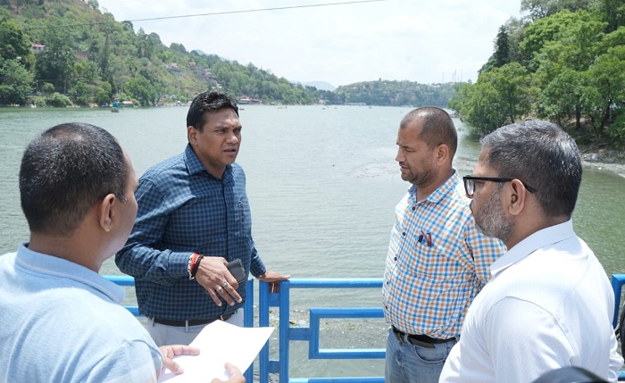 भीमताल, नौकुचियाताल और कमलताल के सौंदर्यीकरण पर 46 करोड़ से अधिक खर्च, सचिव ने किया निरीक्षण