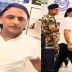 एयरपोर्ट पर बदले-बदले से नजर आए अखिलेश यादव, स्टाइलिश लुक ने बटोरी सुर्खियां