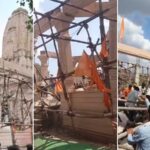 महाराष्ट्र में बड़ा हादसा, मारुति मंदिर की छत गिरी; मलबे में दबे 20 से 25 श्रद्धालु