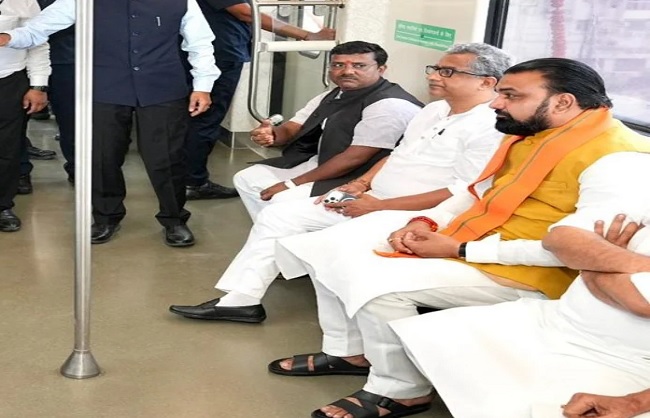 CM सम्राट चौधरी ने मलाही पकड़ी मेट्रो स्टेशन का किया उद्घाटन