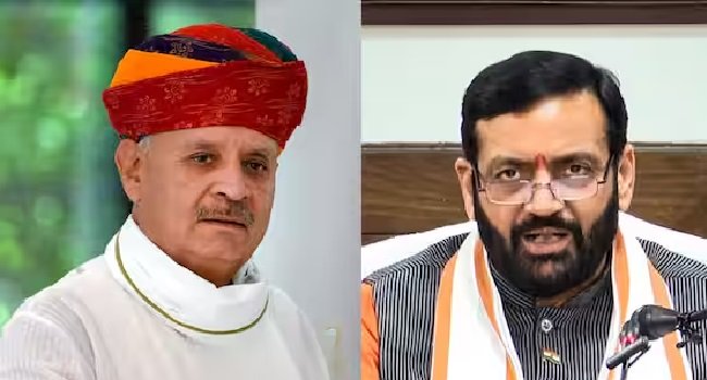 गुरुग्राम में जलभराव काे लेकर मुख्यमंत्री से मिलने पहुंचे केंद्रीय मंत्री राव इंद्रजीत