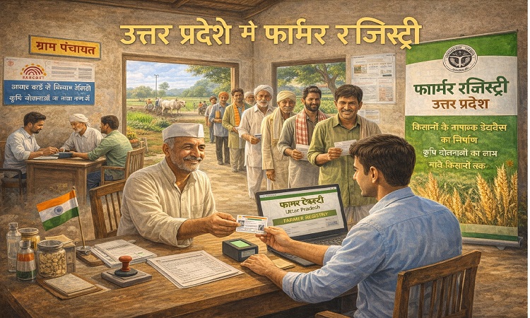 योगी सरकार की किसान रजिस्ट्री में बड़ी उपलब्धि, टॉप-10 में पहुंचा उत्तर प्रदेश