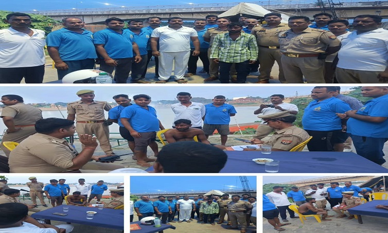 गोरखपुर में राप्ती नदी में डूब रहे युवक के लिए फरिश्ता बने पीएसी जवान, सकुशल बचाया
