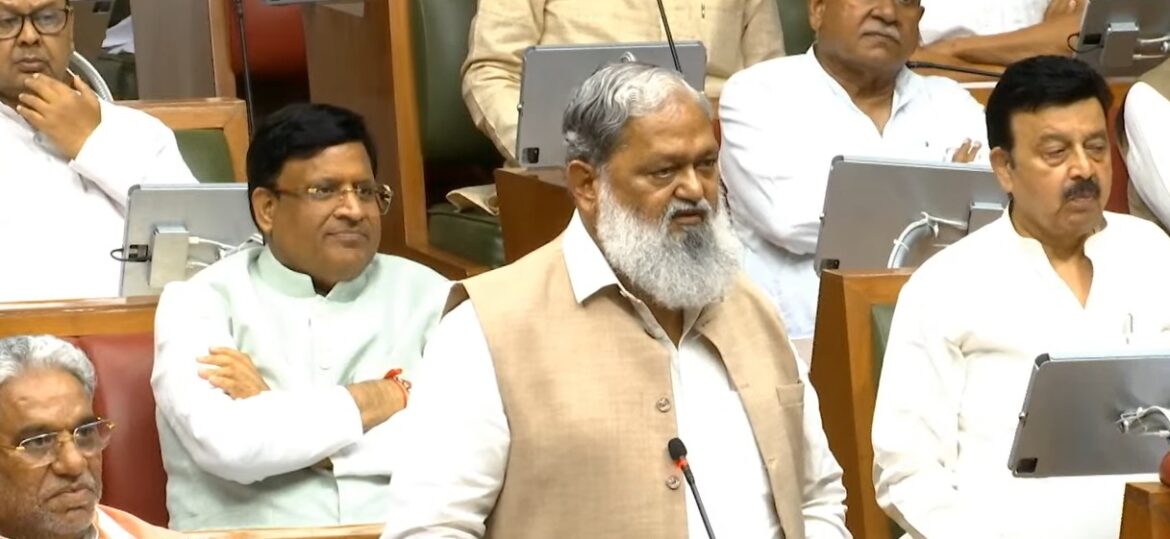 गुरुग्राम-नूंह में समानांतर बिजली वितरण लाइसेंस का सरकार ने किया विरोध : अनिल विज
