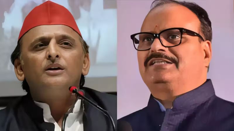 अयोध्या-काशी पर अखिलेश के सवालों पर ब्रजेश पाठक ने पूछा- मथुरा पर क्या है स्टैंड?
