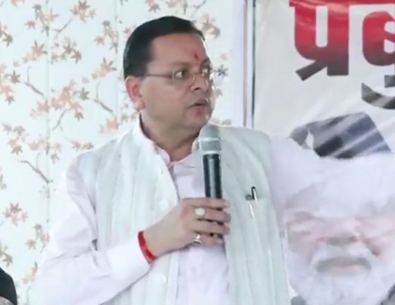 वंदे मातरम के पूरे पदों पर धामी का सवाल—“क्यों नहीं गाना चाहती कांग्रेस”