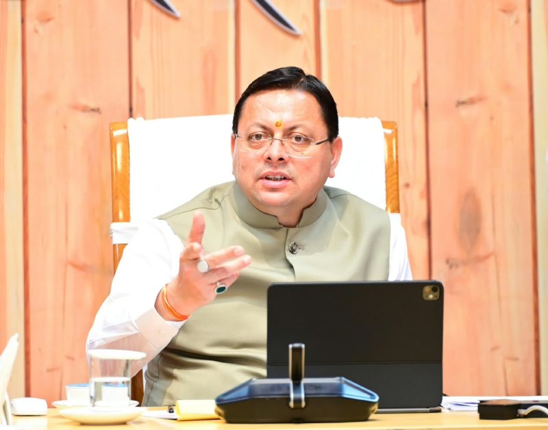 मुख्यमंत्री धामी ने 306 करोड़ रुपये से अधिक की विकास योजनाओं को दी मंजूरी
