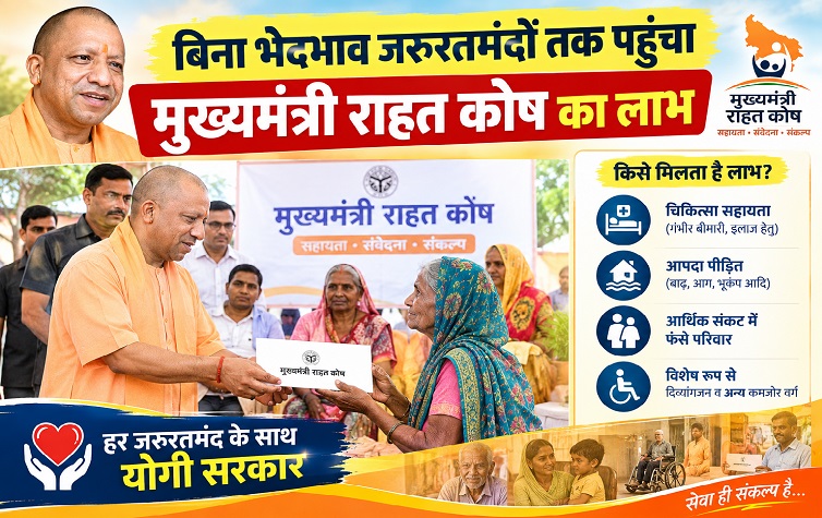 बिना भेदभाव जरूरतमंदों तक पहुंचा मुख्यमंत्री राहत कोष का लाभ