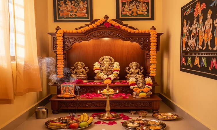 पूजा घर के ऊपर-नीचे भूलकर भी न बनाएं ये जगहें, जानें वास्तु नियम