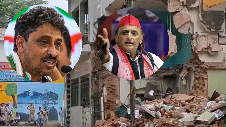 कलेक्ट्रेट की मस्जिद पर चला बुलडोजर, अखिलेश ने की सौहार्द की अपील; इमरान मसूद ने बताया ‘काला दिन’