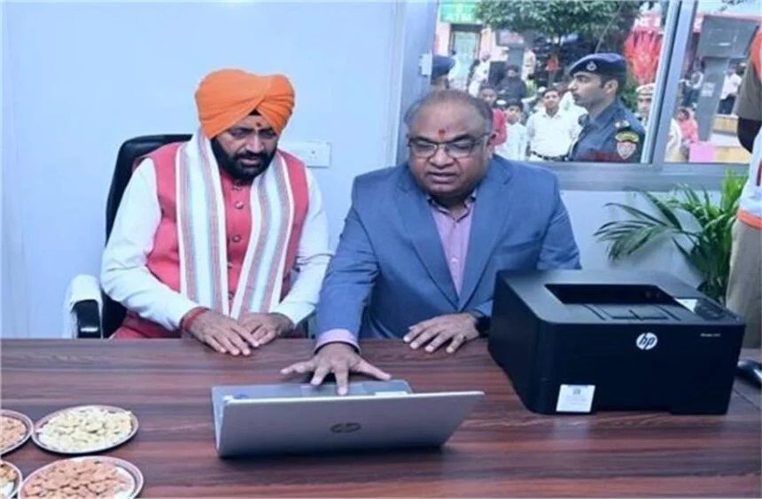 माता मनसा देवी मंदिर में अब 24 घंटे टूरिस्ट पुलिस तैनात, CM सैनी ने किया उद्घाटन
