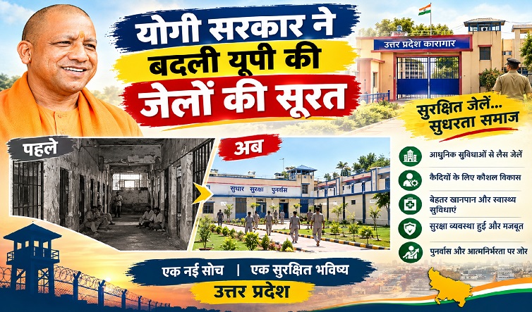 योगी सरकार ने 17 हजार करोड़ से बदली यूपी की जेलों की सूरत